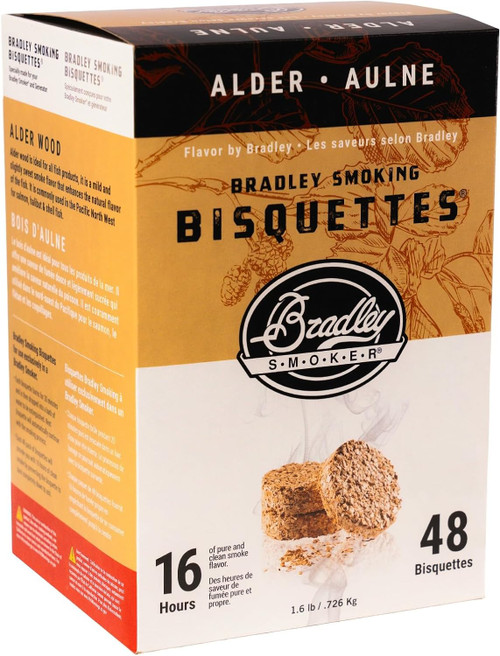 Bradley Smoker Bisquettes 48pk Alder