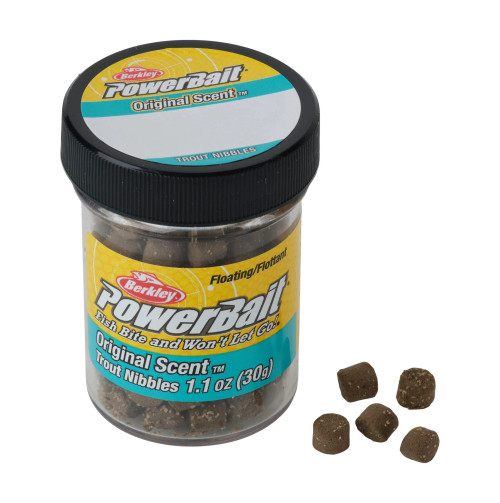 PowerBait Trout Nibble Hatchery Pellet