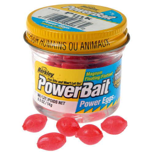 PowerBait Magnum Floating Power Eggs Pink