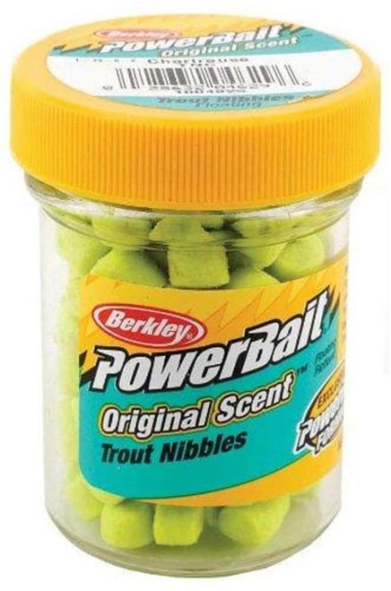 PowerBait Trout Nibbles Chartreuse