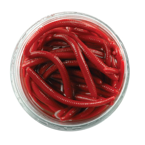 Berkley Gulp Alive Angle Worm Red Wiggler