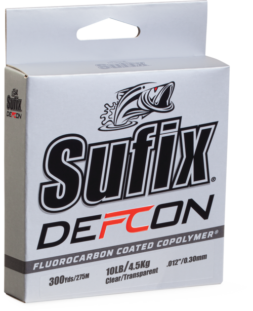 Sufix Defcon 14lb 300yds Fluorocarbon Coated Copolymer