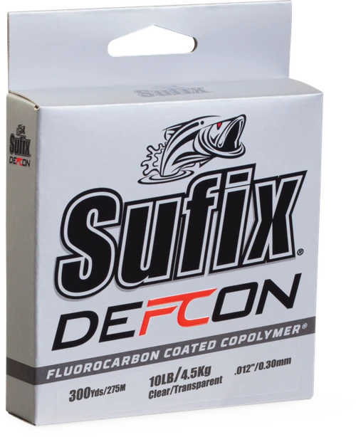 Sufix Defcon 20lb 300yds Fluorocarbon Coated Copolymer