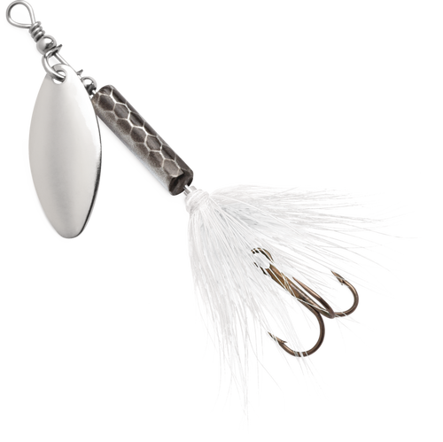 Blue Fox #2 Whip Tail Deep Spinner Silver