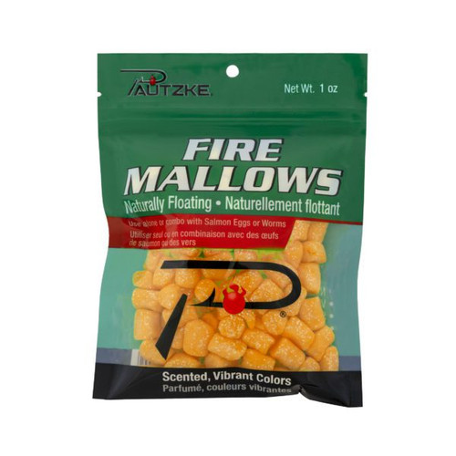 Pautzke Fire Mallows Peach Salmon Egg