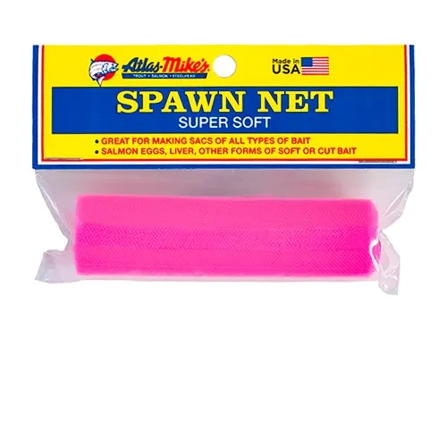 Atlas Mike's Spawn Net 3"x16' Pink