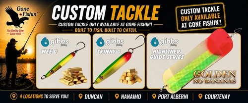 Gibbs Wee G  Custom Gold No Bananas