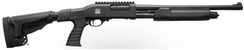 Charles Daly 301 12ga Tactical Pump Shotgun 18.5" Barrel Pic Rail With Blade Sight