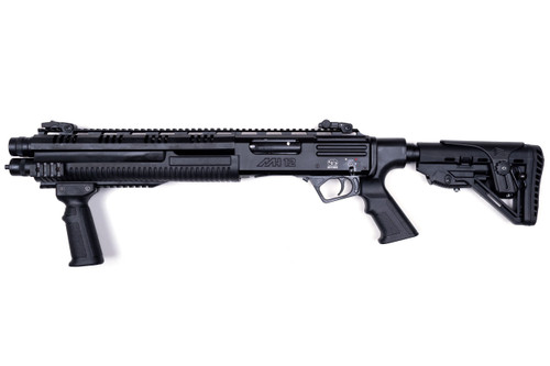 Charles Daly MH12 12ga 14" Double Barrel Pump Action Black 10+2