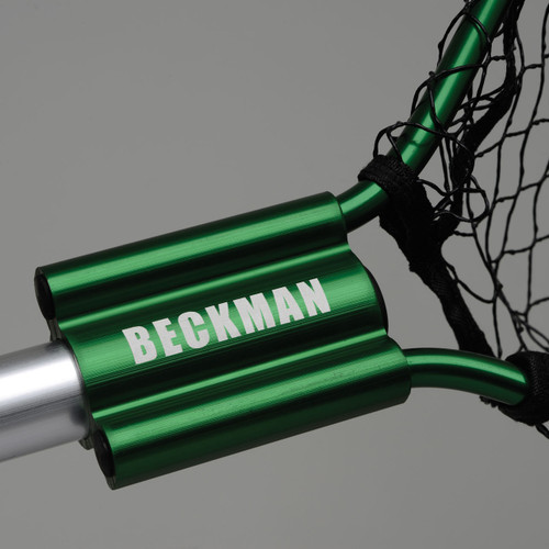 Beckman Salmon Net Coated 31"x36" 6' Handle Green/Silver
