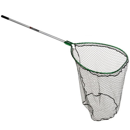 Beckman Salmon Net Coated 31"x36" 6' Handle Green/Silver