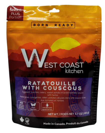 West Coast Kitchen Single Plus Portion Ratatouille with Couscous