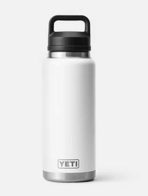 Yeti Rambler 36oz Bottle Chug White