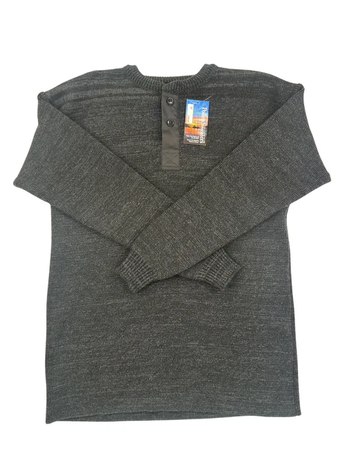 Pollen Sweaters Placket Basalt XXL