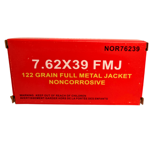 Norinco 7.62x39mm Non-Corrosive 20rd