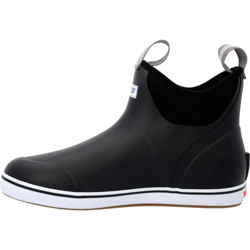 XtraTuf M's Ankle Deck Boot Black Sz.11 Wide