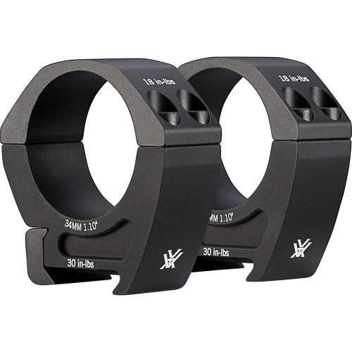 Vortex Pro Riflescope Rings 34mm Low
