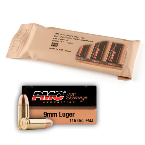 PMC 9mm 115gr FMJ Battle Pack 300rnds