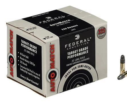 Federal AutoMatch .22LR 325rnd