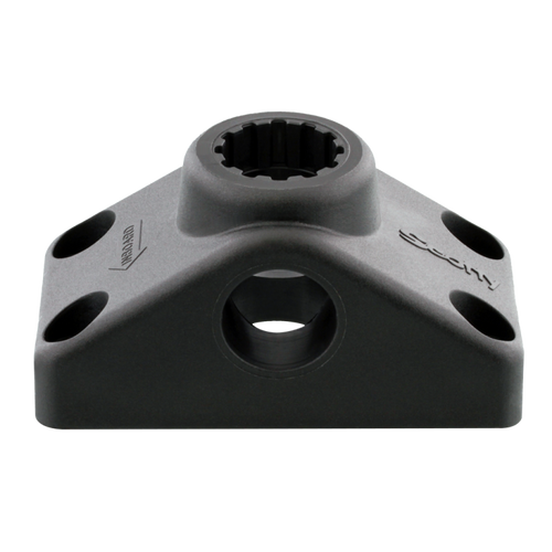 Scotty Side/Deck Mount Post Holder Grey