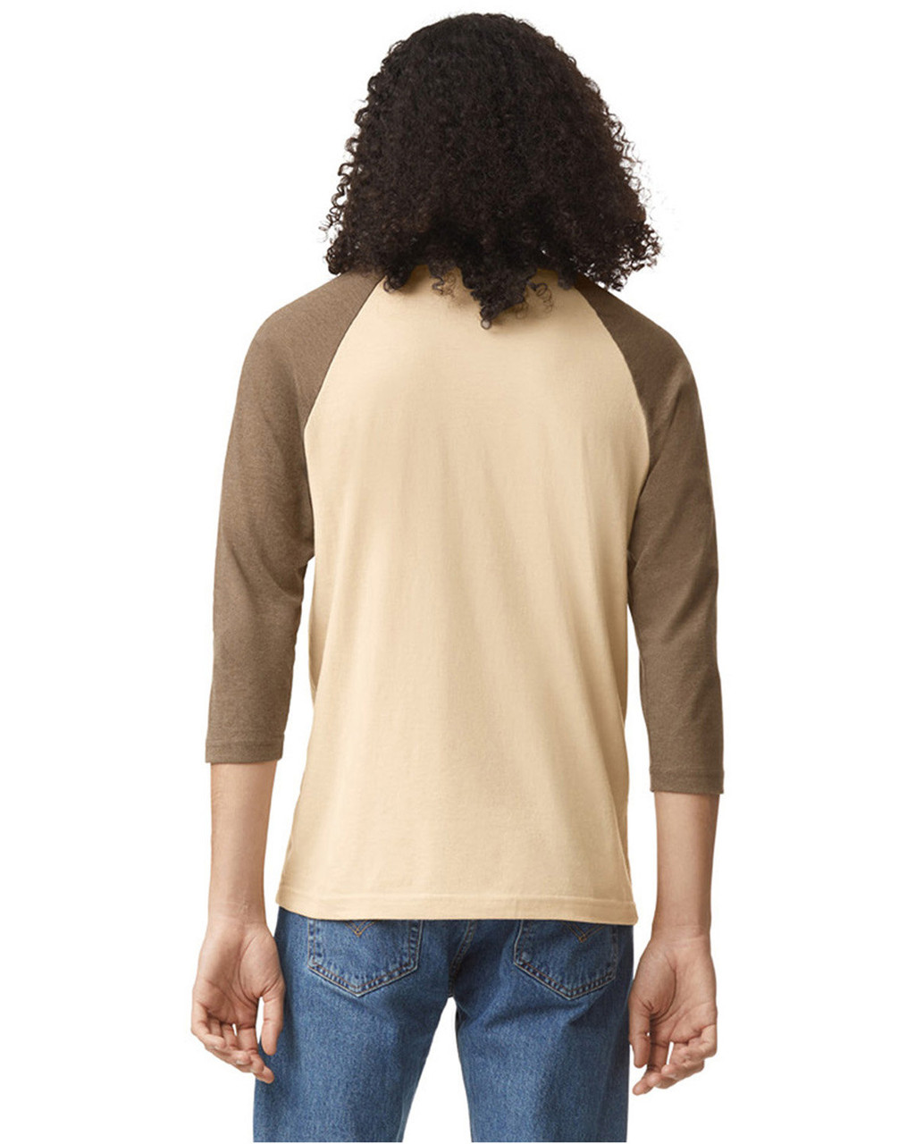 American Apparel 2003CVC Unisex CVC Raglan TShirt