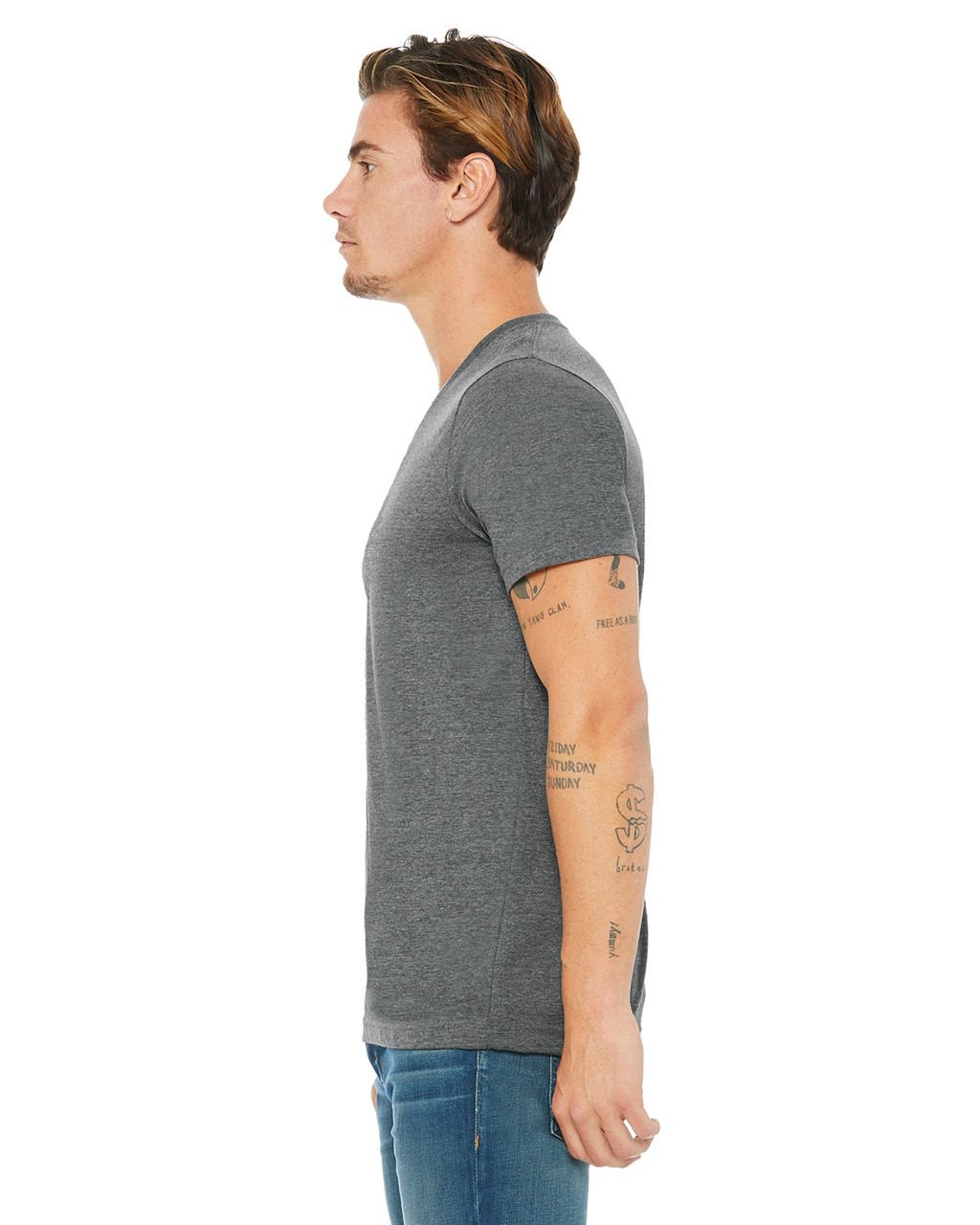 Bella + Canvas 3005 Unisex Jersey ShortSleeve VNeck TShirt