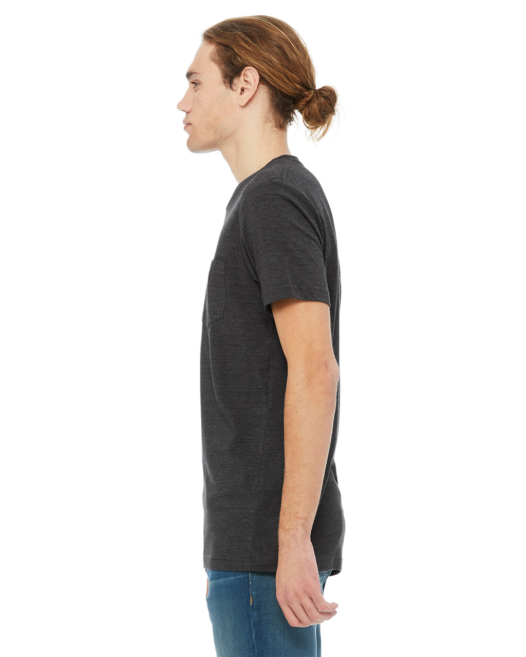 Bella + Canvas 3021 Men's Jersey ShortSleeve Pocket TShirt