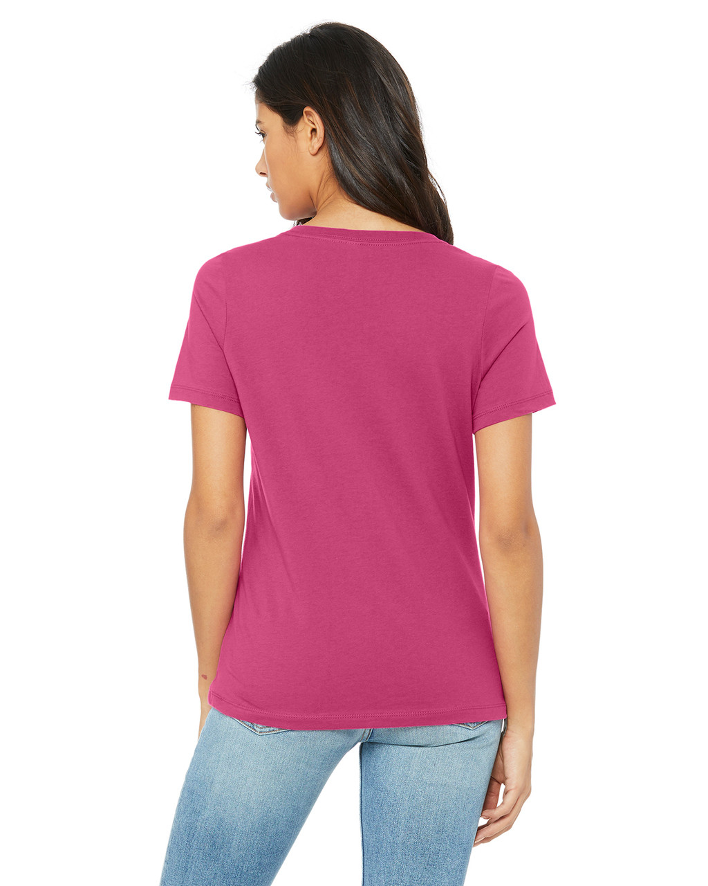 Bella + Canvas 6405 Ladies' Jersey Short Sleeve VNeck TShirt