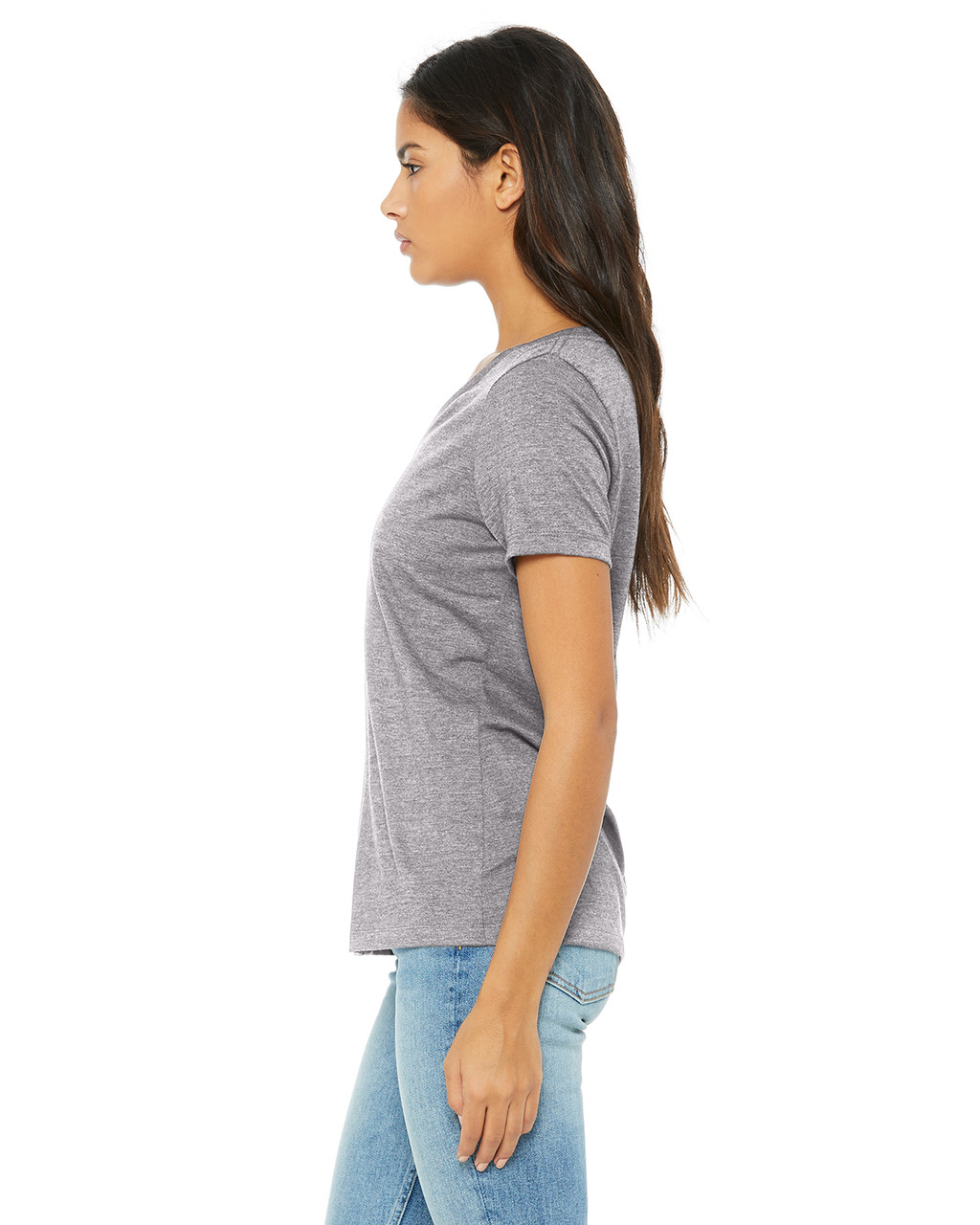 Bella + Canvas 6405 Ladies' Jersey Short Sleeve VNeck TShirt