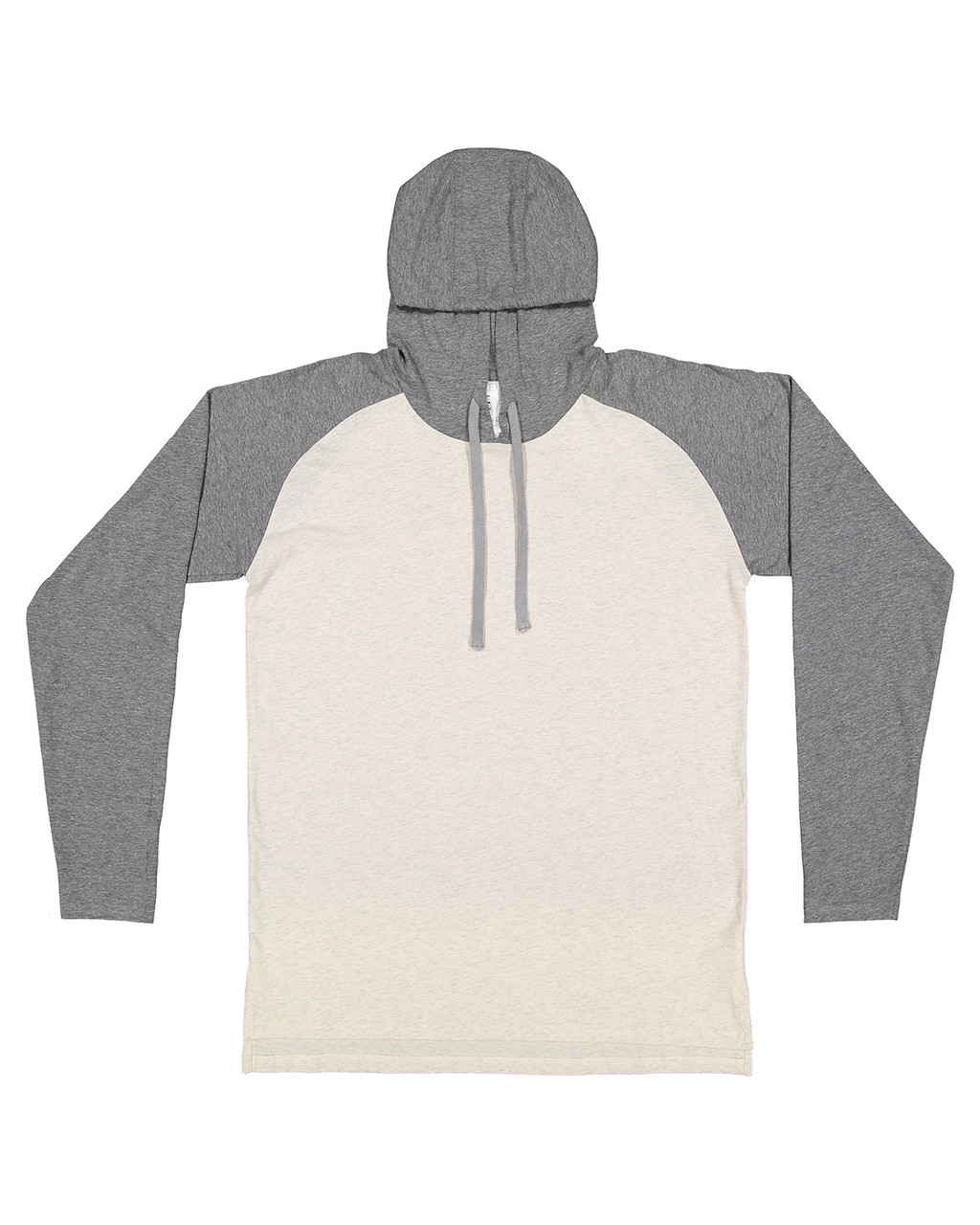 【2plan】Personal Raglan Long Sleeve LAT 6917 Men's Hooded Raglan LongSleeve TShirt