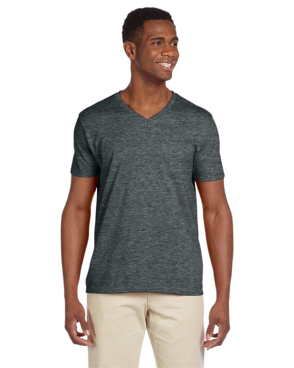 Gildan G64V Adult Softstyle® 4.5 oz. V-Neck T-Shirt