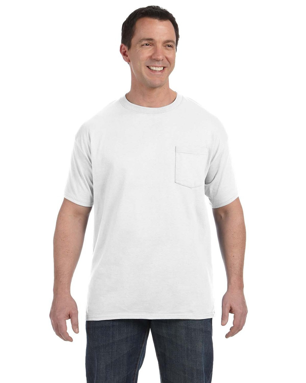 Hanes H5590 Men's 6.1 oz. Pocket T-Shirt