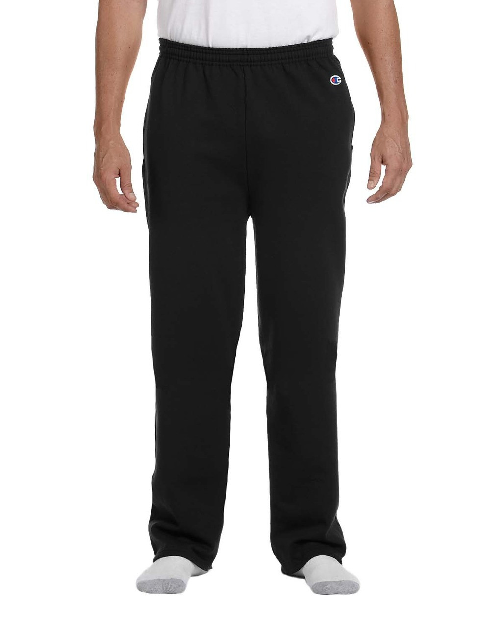 Champion P800 Adult 9 oz OpenBottom Fleece Pant with Pockets