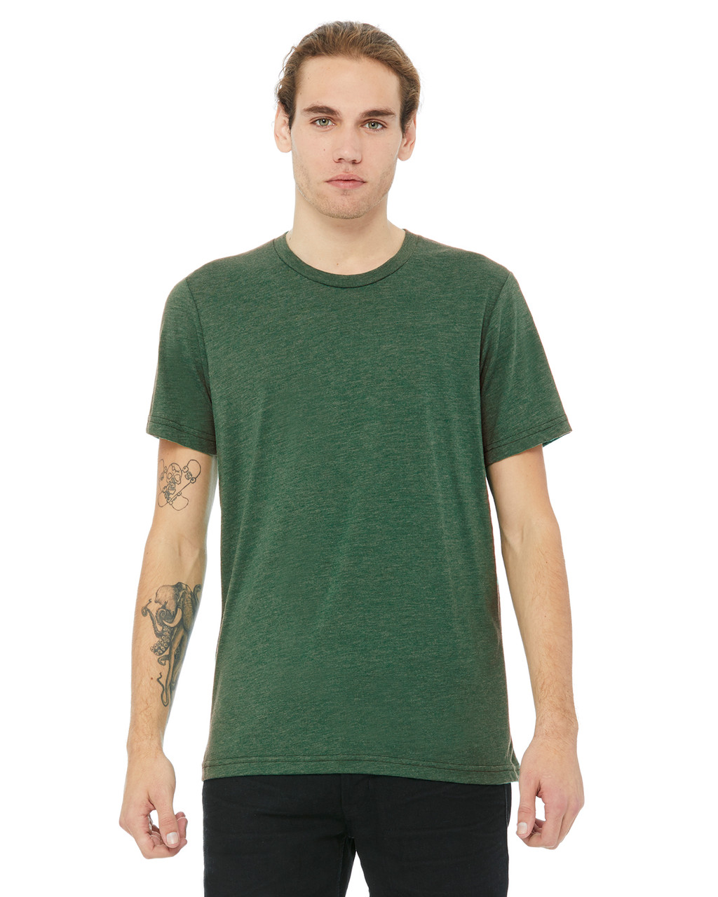 Bella + Canvas 3413C Unisex Triblend Short-Sleeve T-Shirt ...