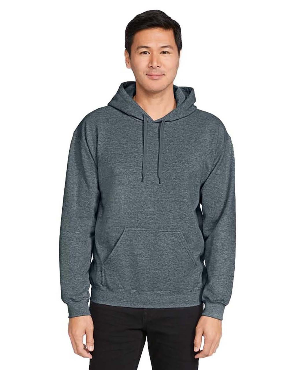 Gildan SF500 Adult Softstyle Fleece Pullover Hooded Sweatshirt ...