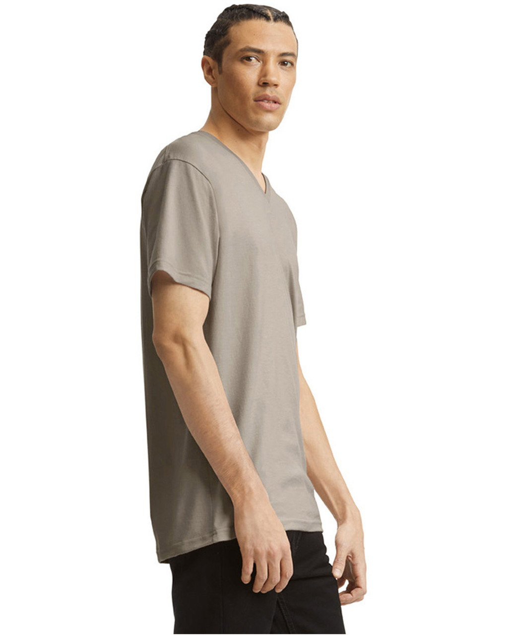 American Apparel 2006CVC Unisex CVC VNeck TShirt