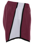 MAROON/ WHT/ BLK-Side