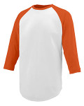 WHITE/ ORANGE-FRONT
