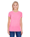 NEON PINK TRIBLD-FRONT NEON PINK TRIBLD-FRONT