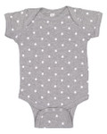 HEATHER/ WHT DOT-FRONT HEATHER/ WHT DOT-FRONT