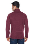 BURGUNDY HEATHER-BACK BURGUNDY HEATHER-BACK