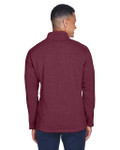 BURGUNDY HEATHER-BACK