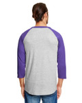 OXF GRY HT/ PURP-BACK OXF GRY HT/ PURP-BACK