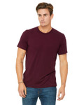 SOLID MAROON TRIBLEND-FRONT SOLID MAROON TRIBLEND-FRONT