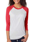 VINTAGE RED/ HEATHER WHITE-FRONT VINTAGE RED/ HEATHER WHITE-FRONT