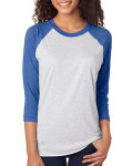 VINTAGE ROYAL/ HEATHER WHITE-FRONT VINTAGE ROYAL/ HEATHER WHITE-FRONT