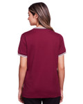 BURGUNDY/ WHITE-Back