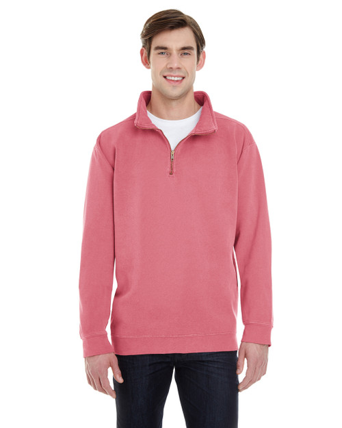 Comfort Colors 1580 Garment-Dyed Quarter Zip Sweatshirt 