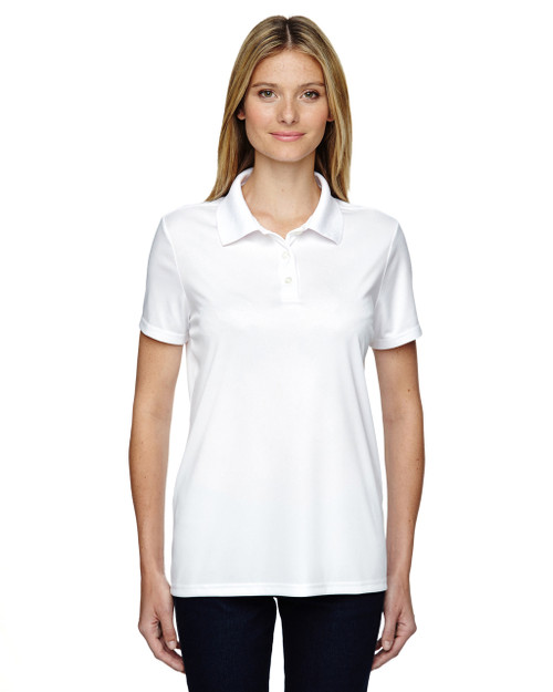 Hanes 035P: Ladies' 6.5 oz. X-Temp(r) Pique Short-Sleeve Polo with 