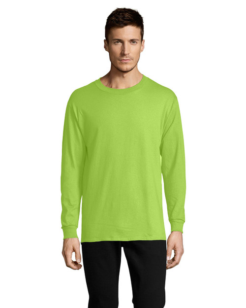 Hanes Men's TAGLESS Comfortsoft Long-Sleeve T-Shirt, Style 5286 